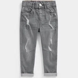 mothercare Boys Mildly Distressed Mid-Rise Jeans-image-72