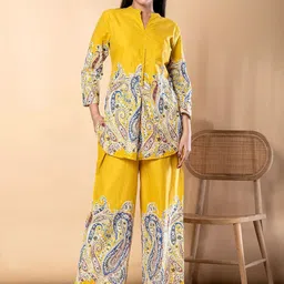 Readiprint Printed Cotton Tunic & Trouser Co-Ord Set-43