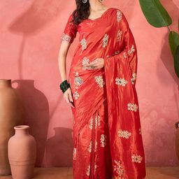 DIVASTRI Woven Design Zari Saree-picture-16