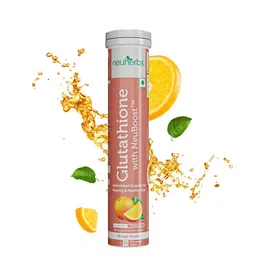 Neuherbs Glutathione Effervescent Tablets - 15 Tablets- Orange Flavour-13