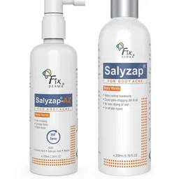 FIXDERMA Set Of Salyzap Body Wash & Body Spray For Body Acne - 200ml + 100ml-20