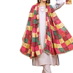 Kemza Pack Of 2 Floral Printed Dupatta-picture-26