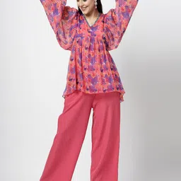 COSMIC TRIO Printed Top & Palazzo Co-Ord-picture-53