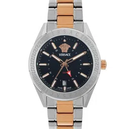Versace Men Brass Dial & Stainless Steel Bracelet Style Straps Analogue Watch VEAFA0624-image-85
