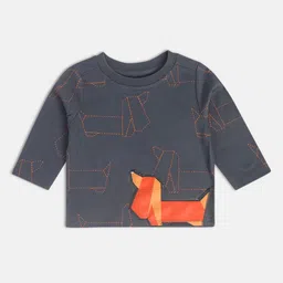 MINI KLUB Boys Printed Pockets T-shirt-image-25