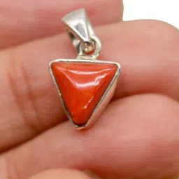 GenZcomplex Red Brass Silver-Plated Pendant-image-88