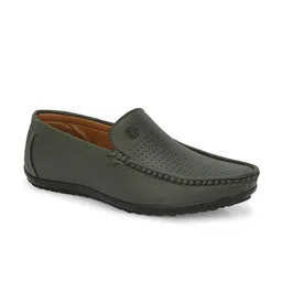 Stylelure Leather Round Toe Formal Loafers-picture-29