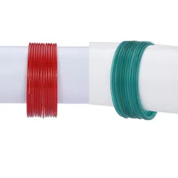 SOMIL Red Alloy Bangle-image-61