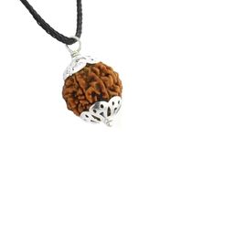 GenZcomplex Unisex Seven Mukhi Contemporary Rudraksha Pendant-14