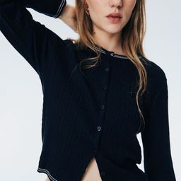 H&M Cable-Knit Cardigan-picture-6