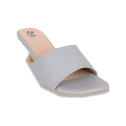 ZAIF Colourblocked Kitten Mules-image-65