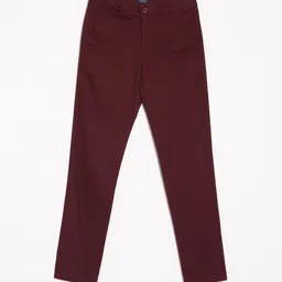 Allen Solly Junior Boys Slim Fit Mid-Rise Regular Trousers-image-86