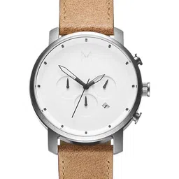 MVMT Men Chrono Leather Chronograph Analogue Watch MC01WT-29