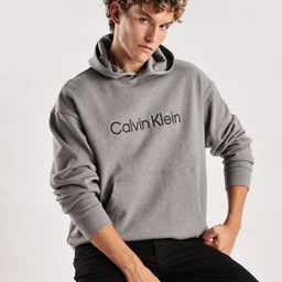 Calvin Klein Jeans Men Brand Logo Print Hooded Pullover Sweatshirt-picture-4