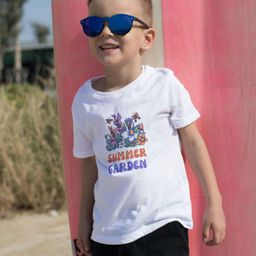 Pranava Boys Printed Organic Cotton Applique T-shirt-image-87