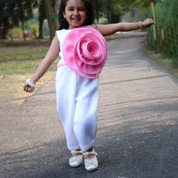TOPLOVE Girls Self Design Basic Jumpsuit-image-78