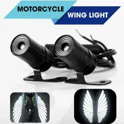Motorcycle LED wings Light Universal for All Bike (White Wings Reflection)1 Set Side Marker Motorbike LED (12 V, 25 W)-image-12