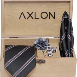 AXLON Satin Tie & Cufflink-image-11