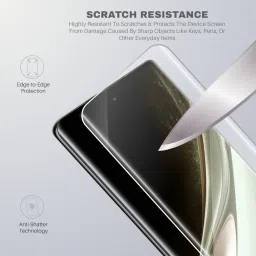 Fablue Edge To Edge Tempered Glass for Motorola Edge 50 Fusion image 4