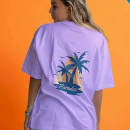 CORSICA Graphic Printed Drop-Shoulder Sleeves Oversized T-shirt-picture-6