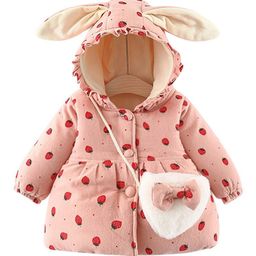 StyleCast x Revolte Infant Girls Printed Hooded Overcoats-image-24