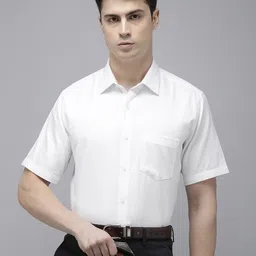 Van Heusen Men Opaque Cotton Formal Shirt-picture-21