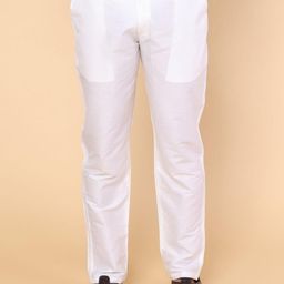 W & G Men Relaxed Straight Leg Chinos Trousers-image-82