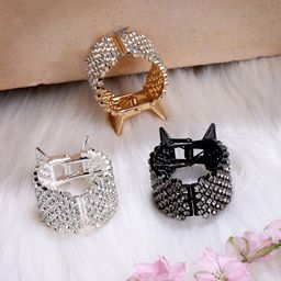 VOGUE HAIR ACCESSORIES Women Set of 3 Claw Clip-12
