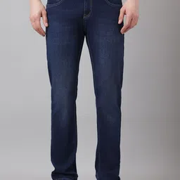 Richlook Men Comfort Slim Fit Light Fade Stretchable Jeans-image-91