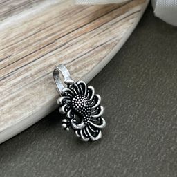 NAMAN ARTS Set Of 21 Silver-Plated Oxidised Stud Nosepins image 2