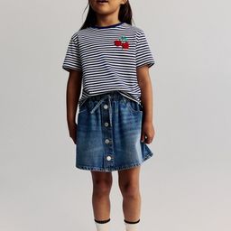 H&M Paper Bag Denim Skirt-image-84