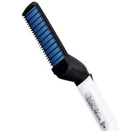 Adbeni Electric Multifunctional Hair & Beard Straightener - Black-24