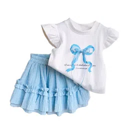 StyleCast x Revolte Girls Printed Top with Skirt-image-54