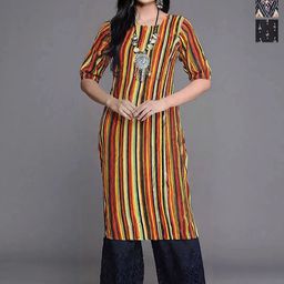 Anouk Rustic Women Pack of 3 Ethnic Motifs Printed Kurta-image-30