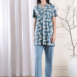 Kanvin Women Printed Night suit-image-36