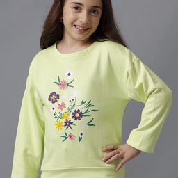 UNDER FOURTEEN ONLY Girls Printed Sweatshirt-image-33