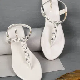 DressBerry Women Printed Open Toe Flats-55