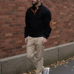 Mast & Harbour Men Striped Sweatshirt-picture-41