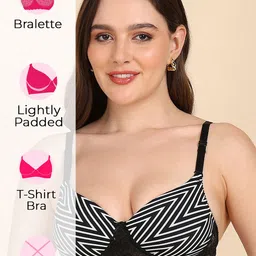 Tweens Abstract Bralette Bra Medium Coverage Lightly Padded image 3