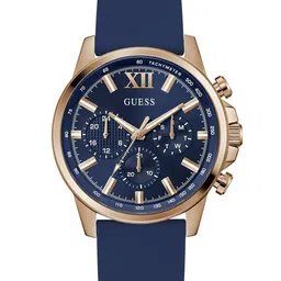 GUESS Men Embellished Dial & Straps Analogue Watch GW0913G1-19