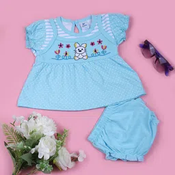 V-Mart Polka Dot Print Fit & Flare Dress-17
