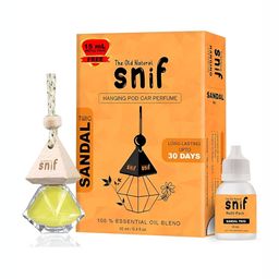 The Old Natural Snif Diamond Hanging Car Air Freshener With Refill Pack-13