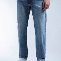 Flying Machine Men Regular Fit Mid-Rise Clean Look Light Fade Stretchable Jeans-picture-37