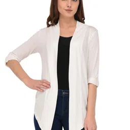 The Roadster Lifestyle Co Front Open Waterfall Shrug-3