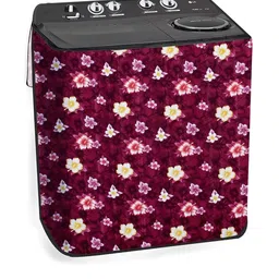 The Furnishing Tree Green PVC Washing Machine Covers-image-74