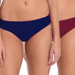 FiveFlag Mid-Rise Cotton Blend Briefs-image-72