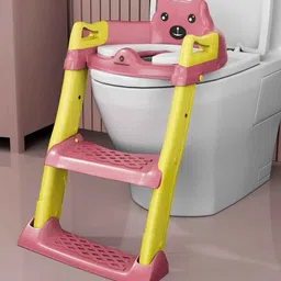 StarAndDaisy Kids Adjustable Height Potty Set- Pink-46