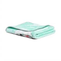 Monte Carlo Sea Green & Black Cartoon Characters Mild Winter 600 GSM Single Bed Blanket-image-28