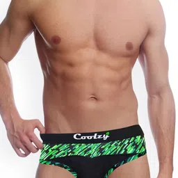 COOLZY Pack Of 2 Printed Anti-Microbial Basic BriefsEOSHBF2K007-S image 5