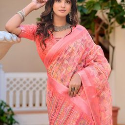 Sidhidata Block Print Saree image 2